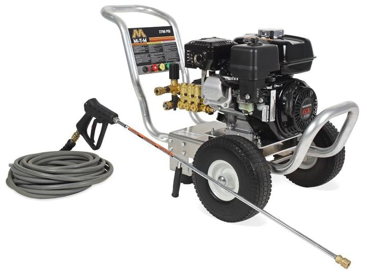 Mi T M CA 2700 PSI 2.4 GPM Gas Powered Cold Water Pressure Washer with 3 Spray Tips
