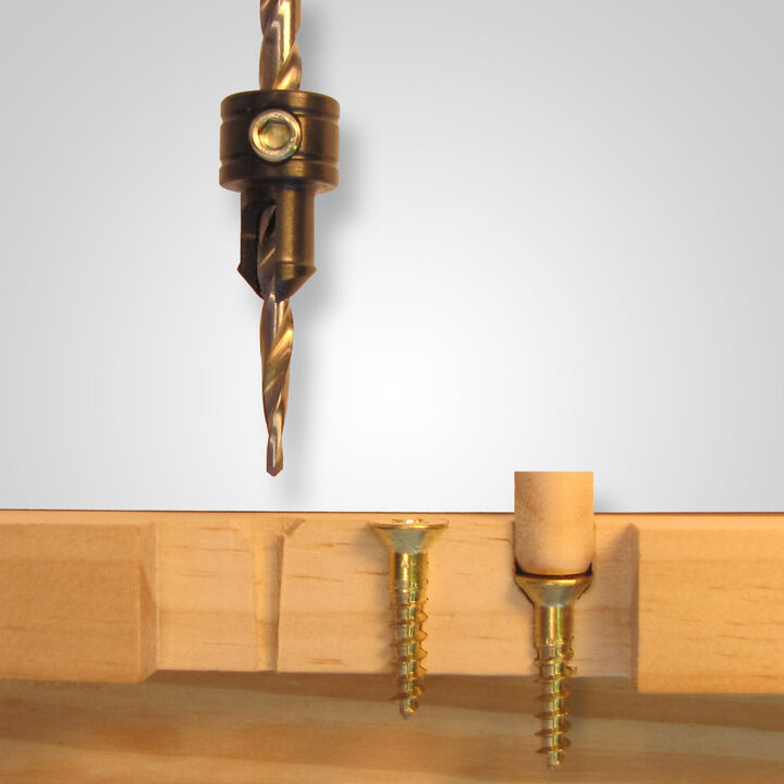 Make It Snappy Drill Bit 11/64in HSS Tapered Twist Drill Countersink, large image number 1