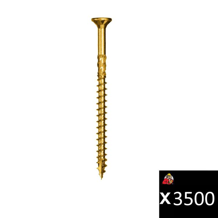 GRK Fasteners #8 x 2-1/2 Inch Multi-Purpose Screw 3500 Qty