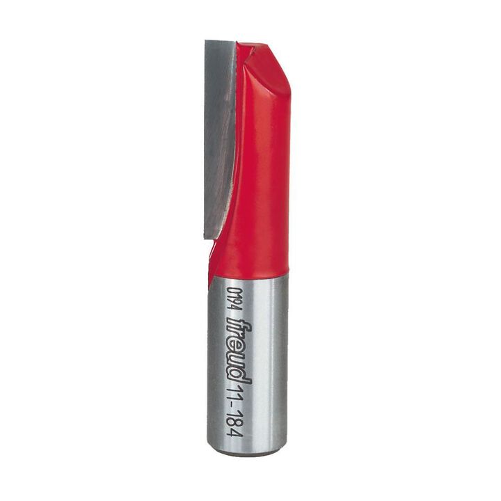 Freud 9/16 In. (Dia.) Single Flute Straight Bit with 1/2 In. Shank, large image number 0