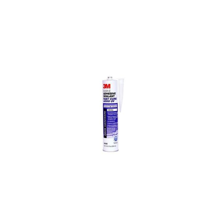3M 3oz White 4000UV Series Marine Adhesive Sealant, large image number 1