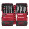 Milwaukee 8 pc Flat Boring Bit Set, small image number 1