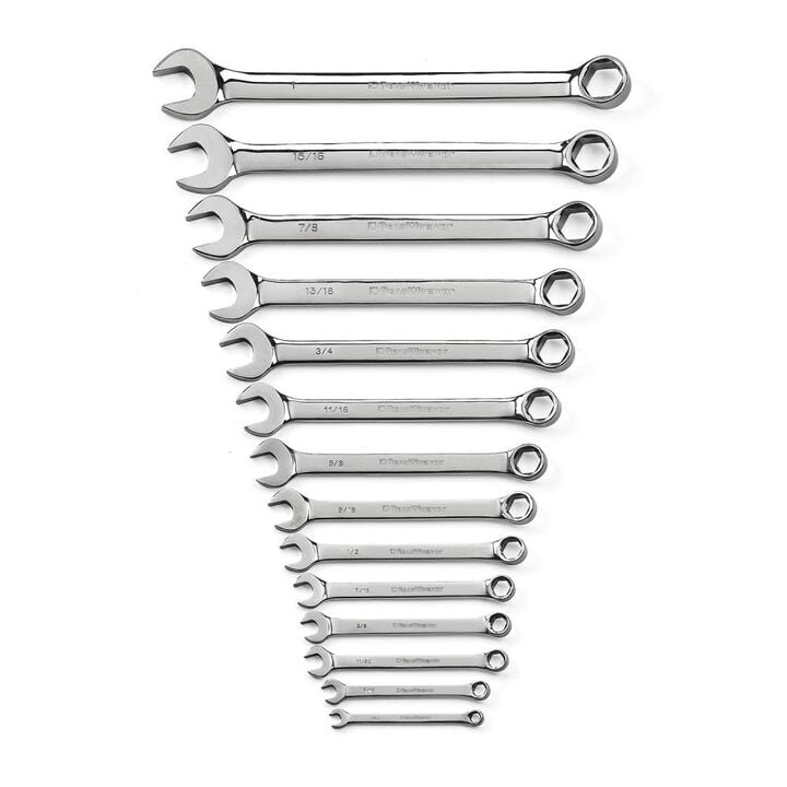 GEARWRENCH 14 pc 6 Point SAE Combination Wrench Set, large image number 0