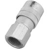 Milton 3/8in FNPT Industrial Interchange M Style Quick Connect Steel Coupler, small image number 2