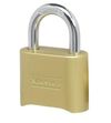 Master Lock 2 Inch Padlock Combination Wide Resettable Brass Commercial Carded, small image number 1