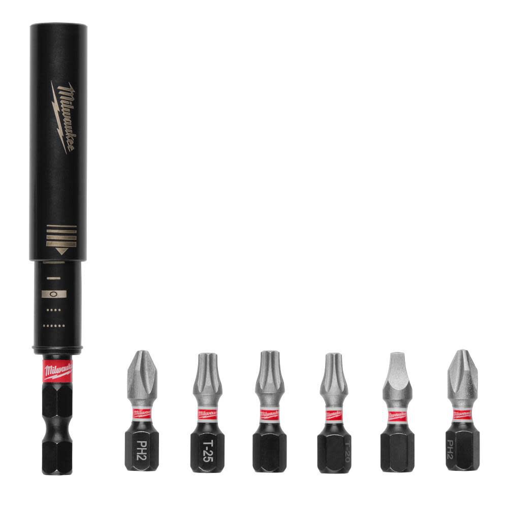 Milwaukee SHOCKWAVE 7-Piece Impact Magnetic Drive Guide Set, large image number 3