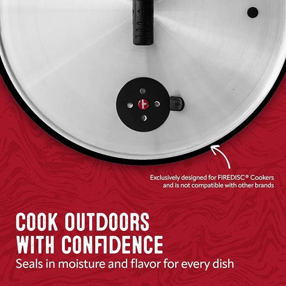 Firedisc 20 Inch 380 Ultimate Flattop Lid with Flavor Seal, large image number 8