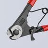 Knipex 6 Inch Steel Bowden Cable Cutter with Plastic Handle, small image number 4