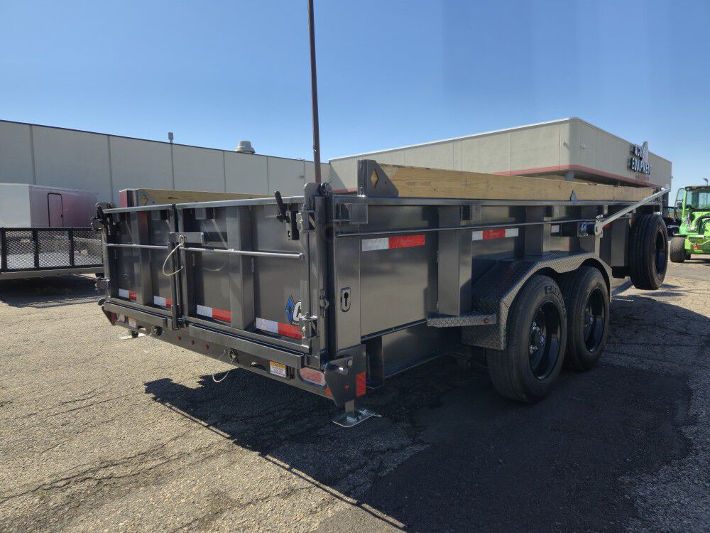 Diamond C LPT 16 Ft Tandem Axle Dump Trailer 2027, large image number 5