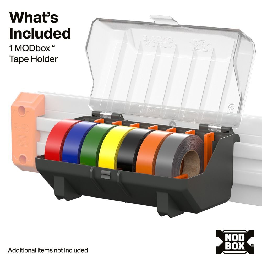 Klein Tools MODbox Electrical Tape Holder Rail Attachment, large image number 2