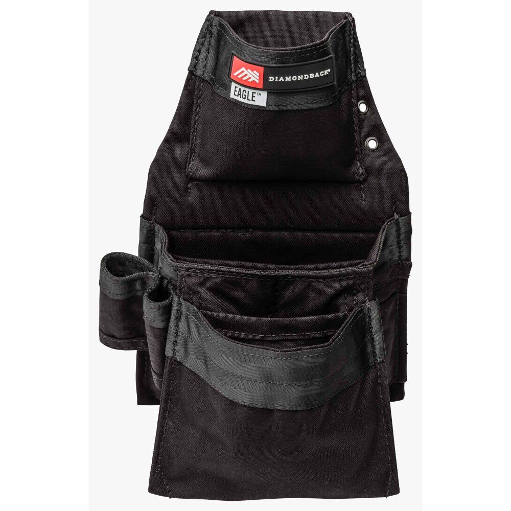 Diamondback Toolbelts Right Side Eagle Non-Dominant Tool Belt Pouch, Black – DB2-44-BK-R-A