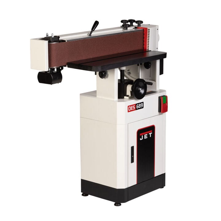 JET Black 6 Inch x 89 Inch Oscillating Belt Edge Sander, 1.75HP, 1PH, large image number 8
