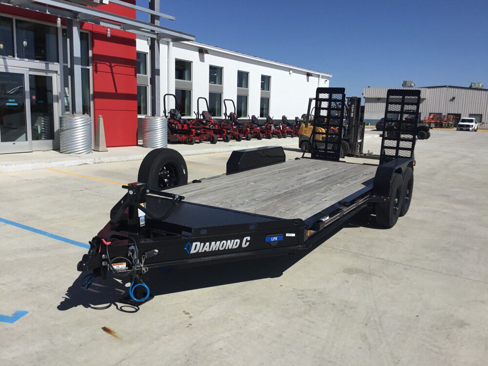 Diamond C LPX 18 Ft Low Profile Equipment Trailer, large image number 2