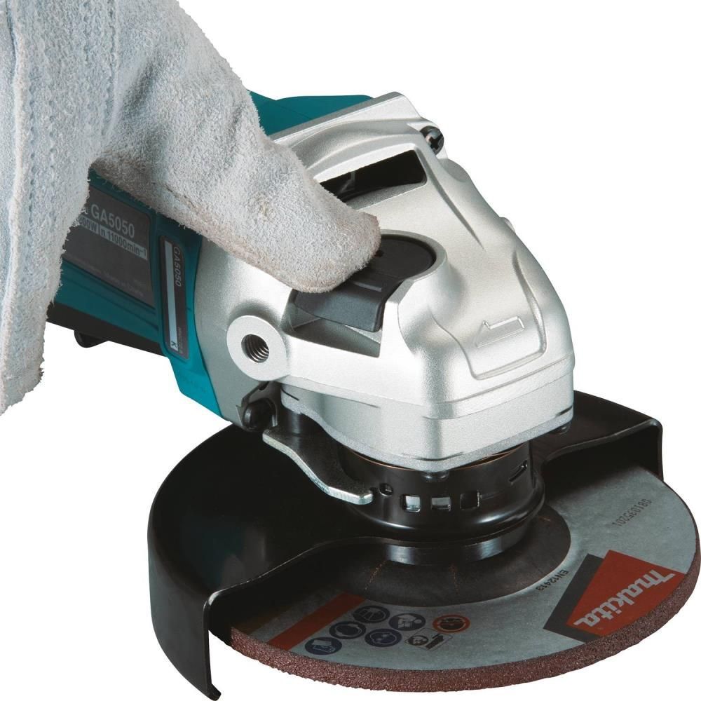 Makita 4-1/2in / 5in Paddle Switch Angle Grinder with Non-Removable Guard, large image number 16
