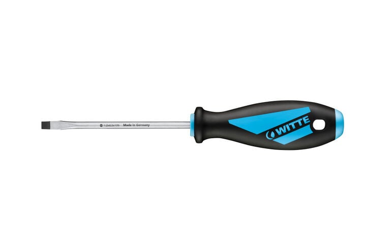 Knipex MAXXPRO 1/8 Inch Tip 3 Inch Slotted Keystone Screwdriver, large image number 1