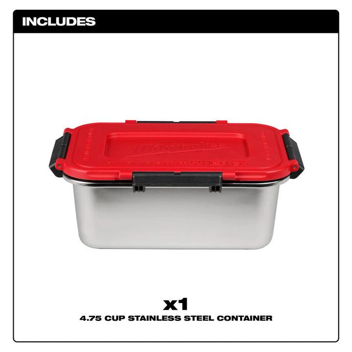 Milwaukee M18 Jobsite Lunch Warmer (Bare Tool) with PACKOUT Compatibility and REDLITHIUM HIGH OUTPUT XC5 Battery Bundle, large image number 16