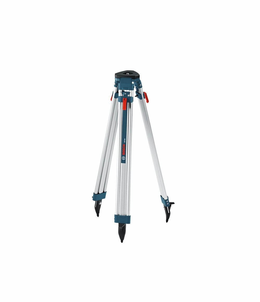Bosch 63 Inch Aluminum Flat Head Contractors Tripod Reconditioned, large image number 1