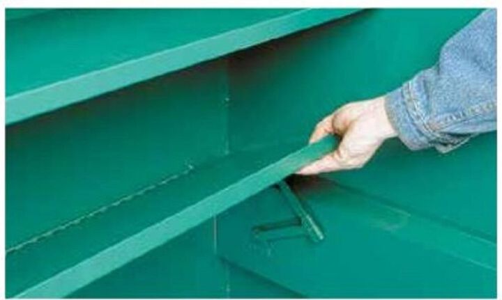Greenlee 48 In. x 72 In. Flat Top Storage Box, large image number 1