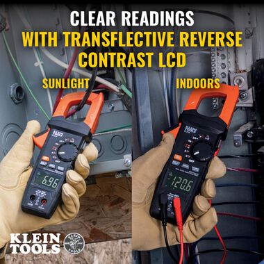 Klein Tools 600A Clamp Meter with Worklight, large image number 1