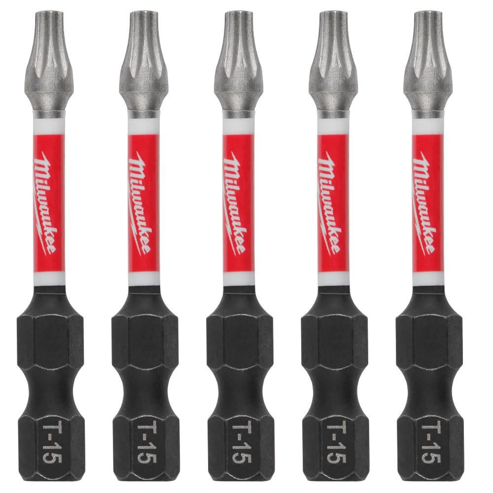 Milwaukee SHOCKWAVE 2 in. T15 Impact Driver Bits 5PK, large image number 9