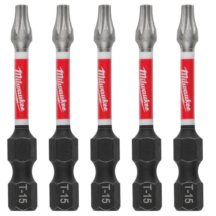 Milwaukee SHOCKWAVE 2 in. T15 Impact Driver Bits 5PK, large image number 8