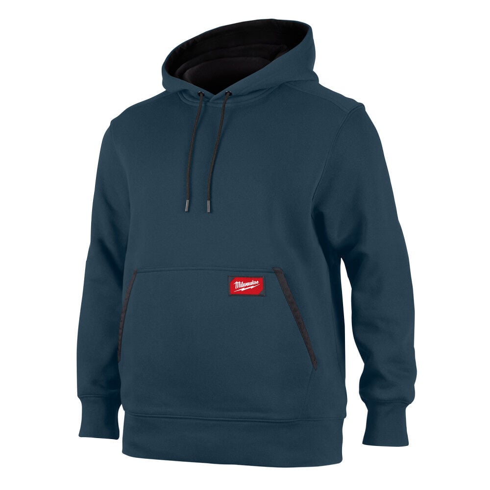 Milwaukee Midweight Pullover Hoodie Blue Size Medium - 351BL-M