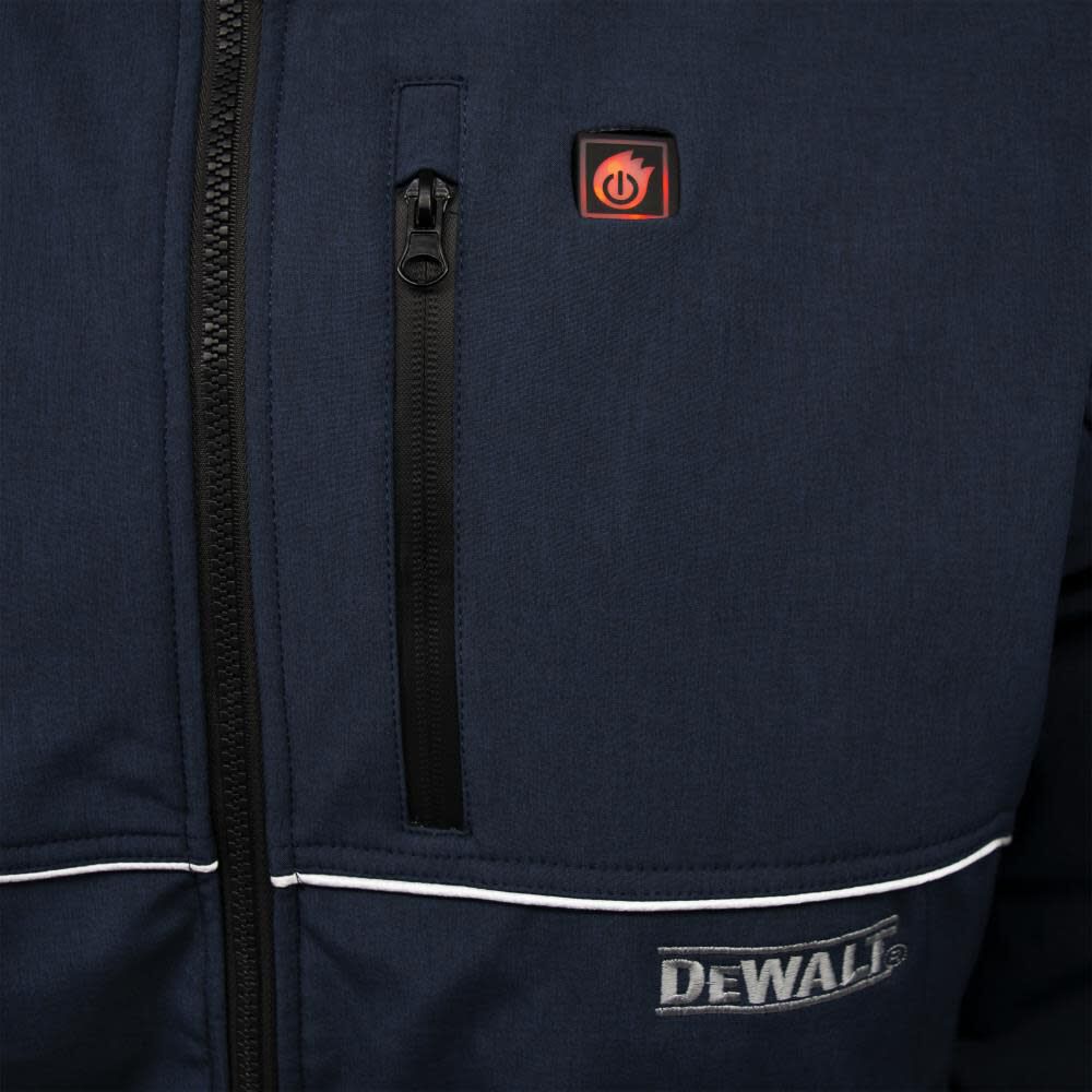DEWALT Mens Heated Barn Coat Kit, large image number 4