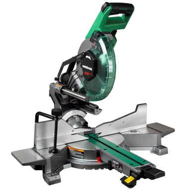 Metabo HPT 10in Sliding Dual Compound Miter Saw with Laser