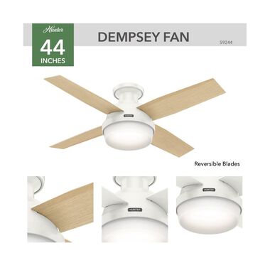 Hunter Fan Dempsey Ceiling 44in