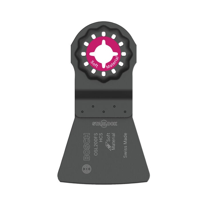 Bosch 2 Inch Starlock Oscillating Multi Tool High-Carbon Steel Flexible Scraper Blade, large image number 2