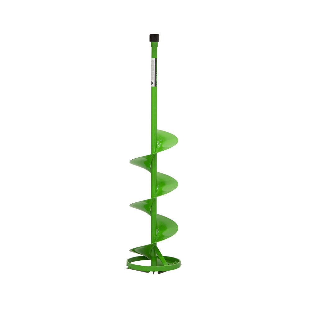 Ion Turbo Auger Bit for Use with Alpha Powerheads, 10 Inch, Turbo Cutting System, Ice Auger Bit, Steel – 41434