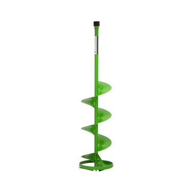 Ion Turbo Auger Bit for Use with Alpha Powerheads, 10 Inch, Turbo Cutting System, Ice Auger Bit, Steel