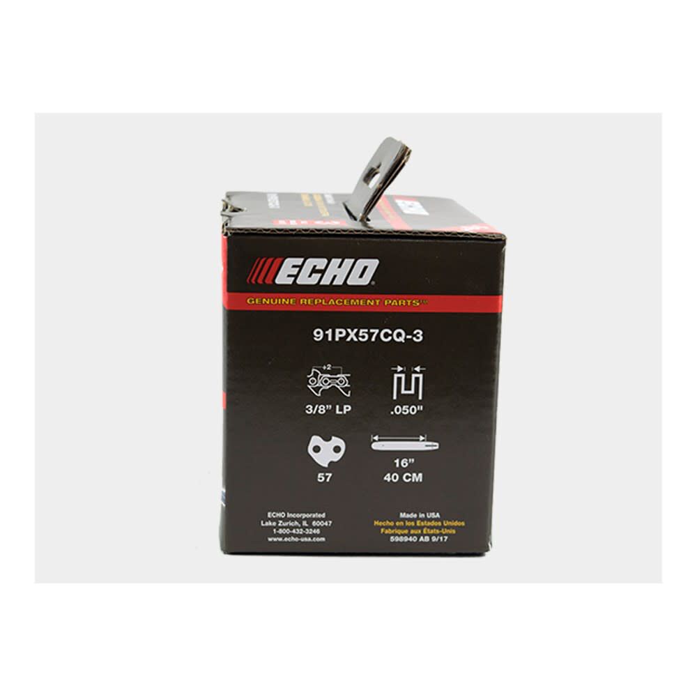 Echo 16 in 27DL 91PX Replacement Chainsaw Chain 3pk, large image number 3