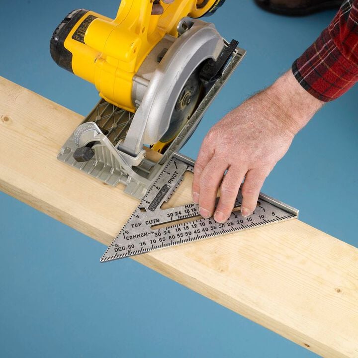 Swanson Tool Speed Square with Black Markings Blue Book, large image number 4