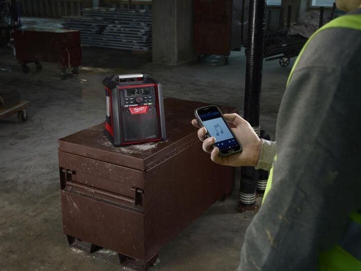 Milwaukee M18 Jobsite Bluetooth Radio/Charger (Bare Tool), large image number 12