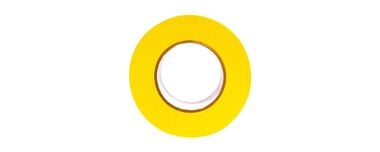 Aramsco 72 mm x 55 m x 7.5 mil Pressure Sensitive Yellow Poly Film Tape, large image number 0