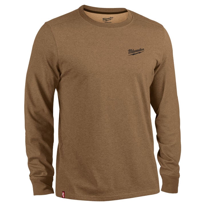 Milwaukee Hybrid Work Tee Long Sleeve, swatch