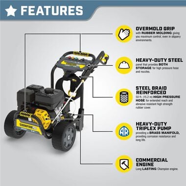 Champion Power Equipment 3500 PSI Pressure Washer, large image number 7