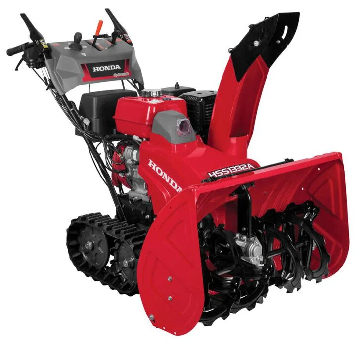 Honda 13HP 32 Inch Two Stage Track Drive Snow Blower - Electric Start