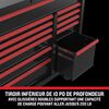 CRAFTSMAN V-SERIES 52 Inch Wide 12-Drawer Rolling Tool Cabinet, Black, small image number 5