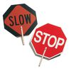 C H Hanson Stop/Slow Sign with 10 Inch Wood Handle, small image number 2