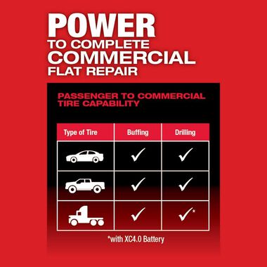 Commercial tire repair shop kit