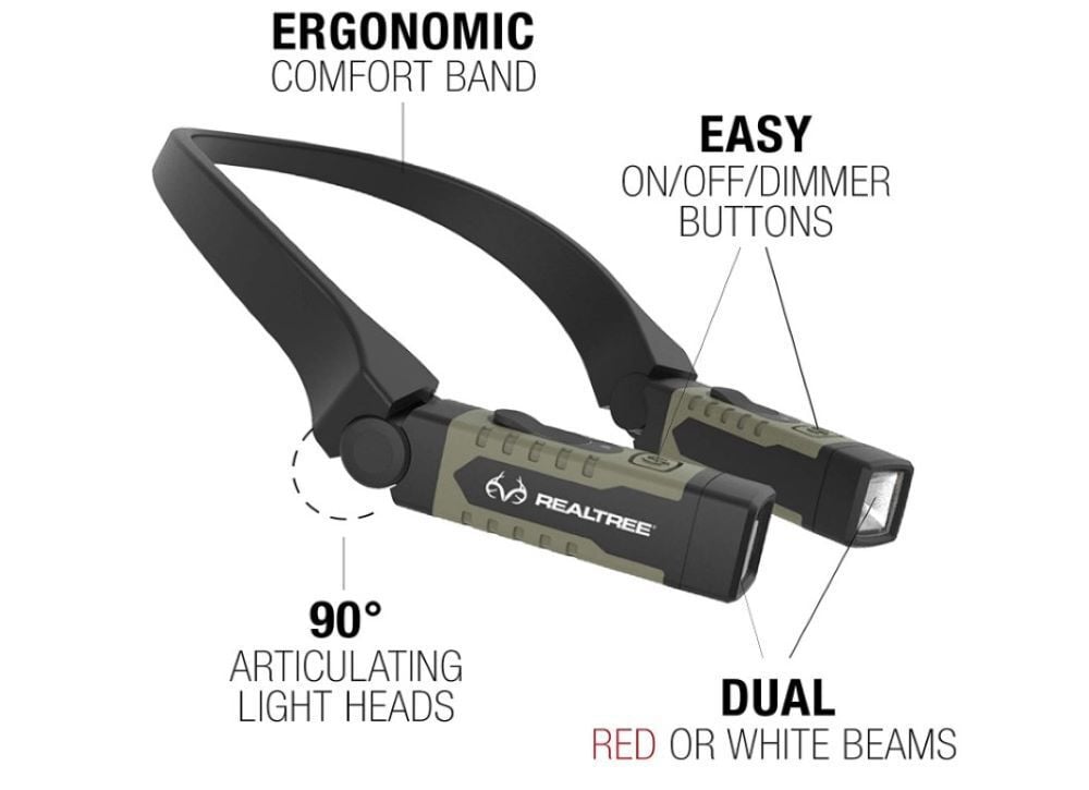 Realtree Neck Light Flashlight Rechargeable, large image number 2
