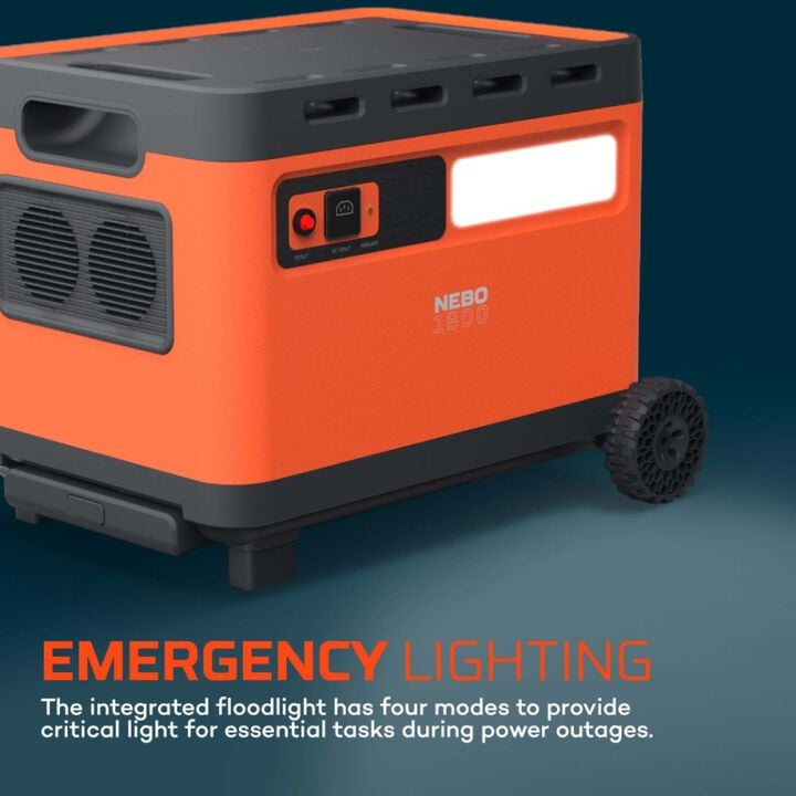 Nebo Intrepid 1800 Portable Power Station, large image number 3