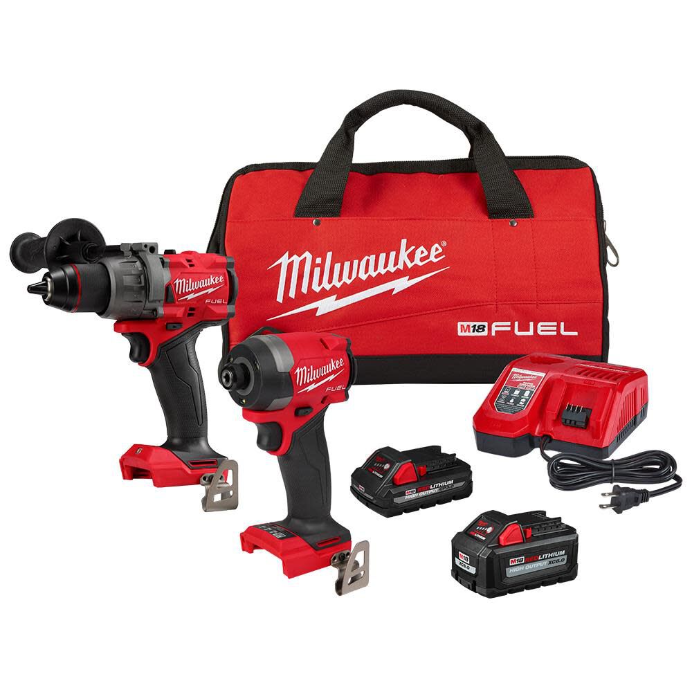 Milwaukee M18 FUEL 2 Tool Combo Kit with High Output Batteries 3698 22CX Acme Tools
