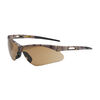 Protective Industrial Products Anser Semi-Rimless Safety Glasses with Camouflage Frame Brown Lens and Anti-Scratch Coating Including Neck Cord, small image number 1