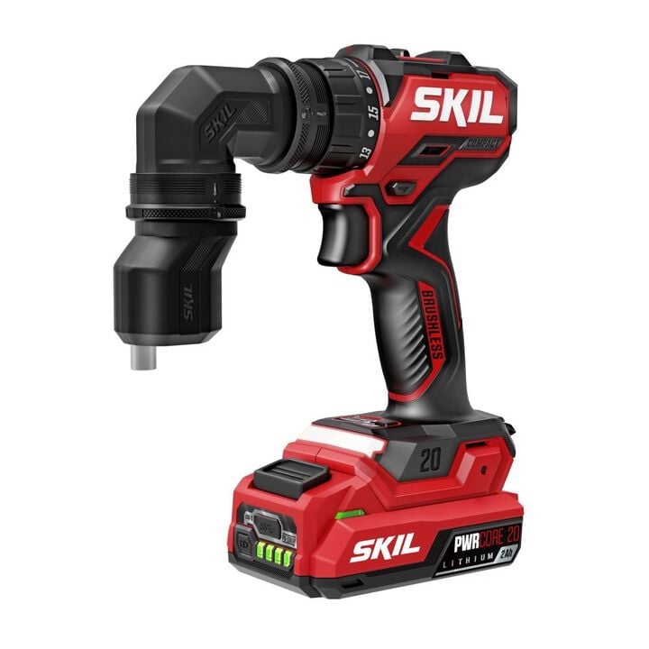 SKIL 20V Brushless Compact Multi-Head Drill Driver Kit, large image number 5