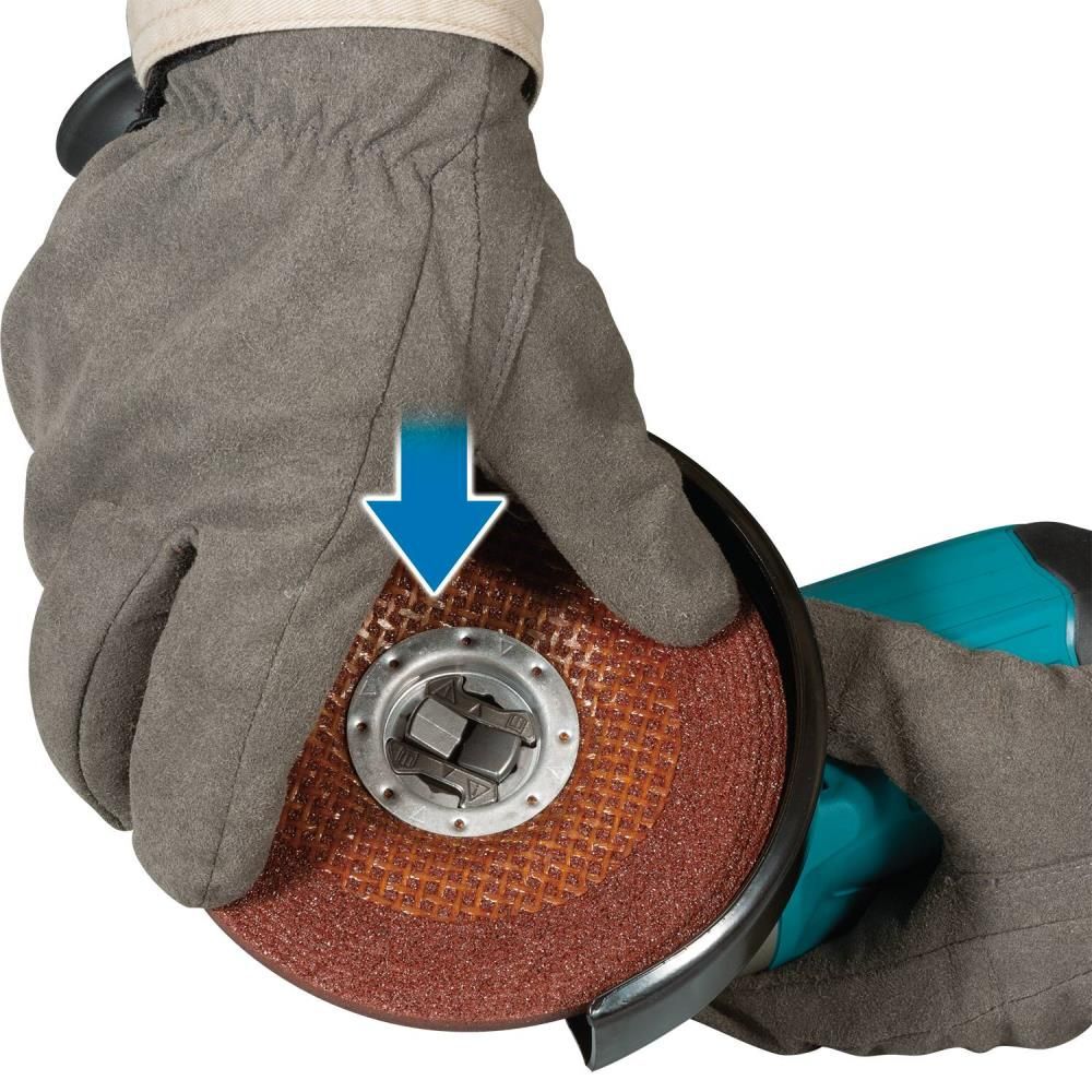 Makita Promotional 18V LXT 4-1/2 / 5in Paddle Switch X-LOCK Angle Grinder with AFT (Bare Tool), large image number 6