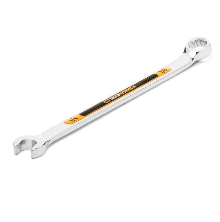 GEARWRENCH 1/4 Inch 12 Point Hi-Viz Long Pattern Combination Wrench, large image number 4
