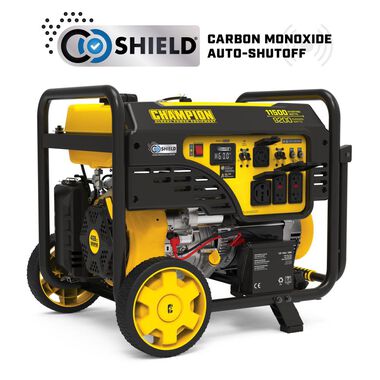 Champion Power Equipment 9200-Watt Electric Start Home Backup Portable Generator with CO Shield